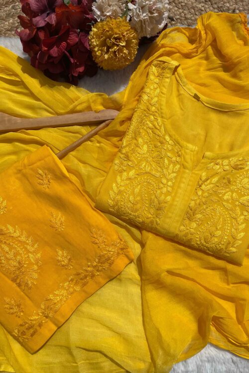 Yellow Rozana Set