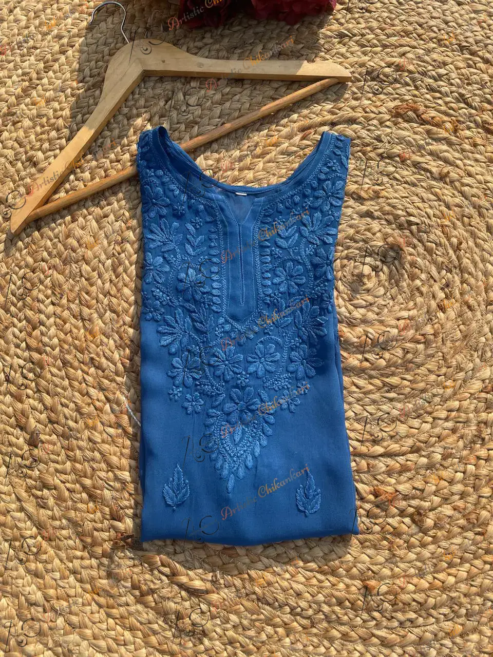 Viscose Ghaas Patti Tops