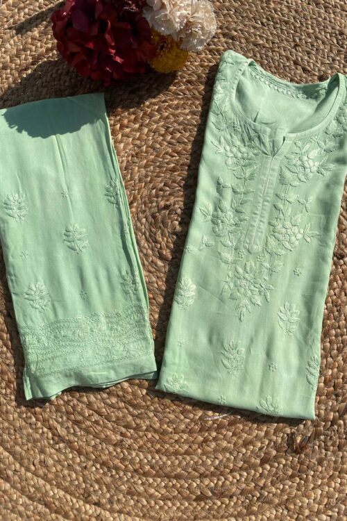 fluorescent Green Rayon Set D1