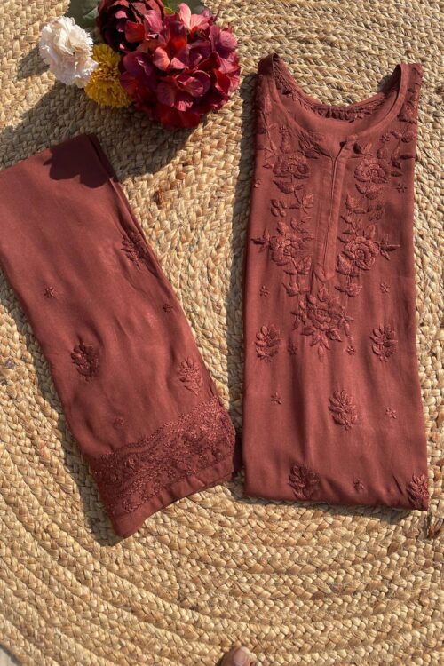 Brown Rayon Set D2
